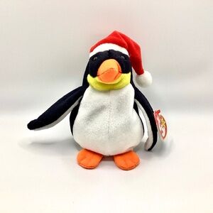 2/$10 Vintage 1998 Ty Beanie Baby Zero the Penguin DOB: 01/02/1998